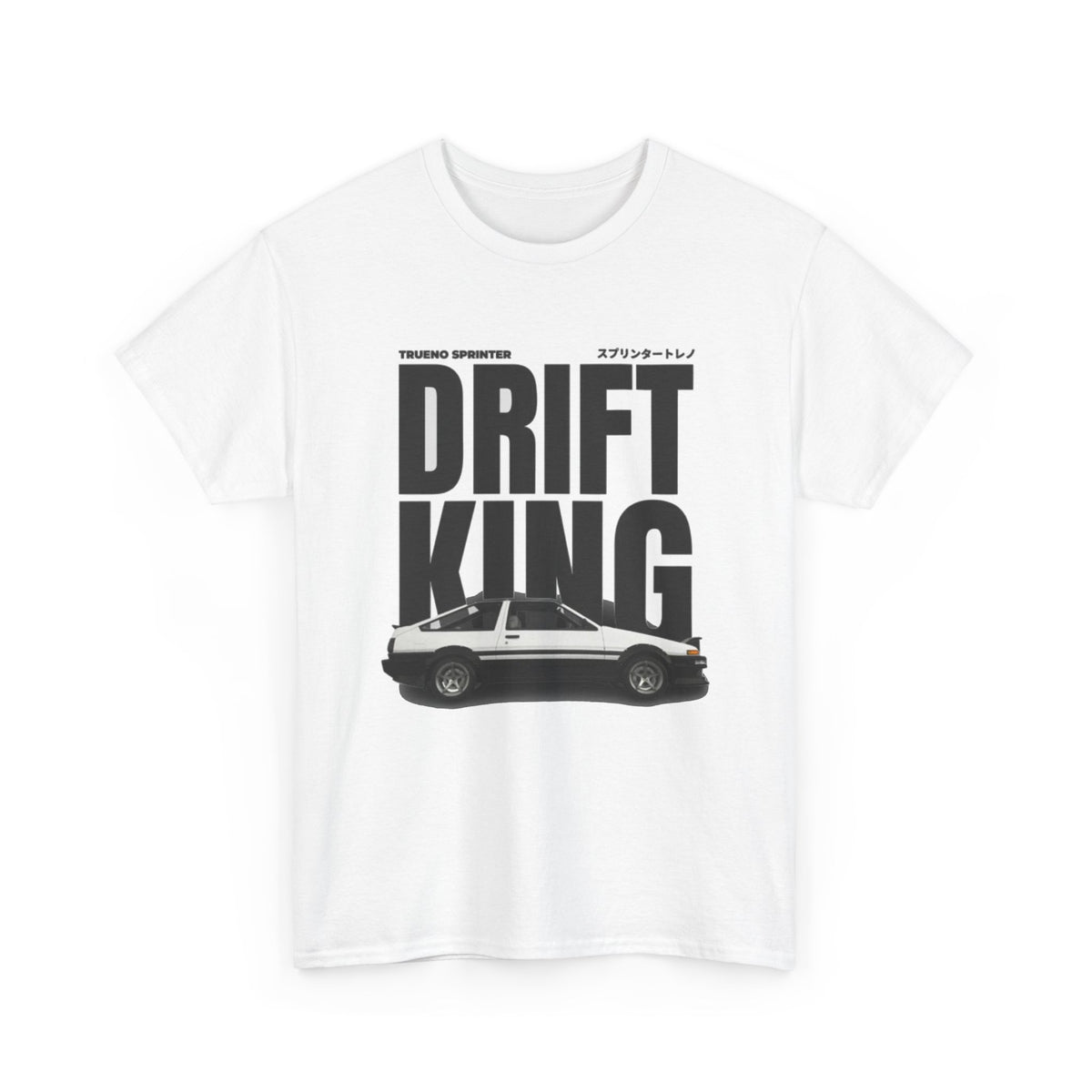 Drift King T‑Shirt – Retro JDM Car Graphic Tee