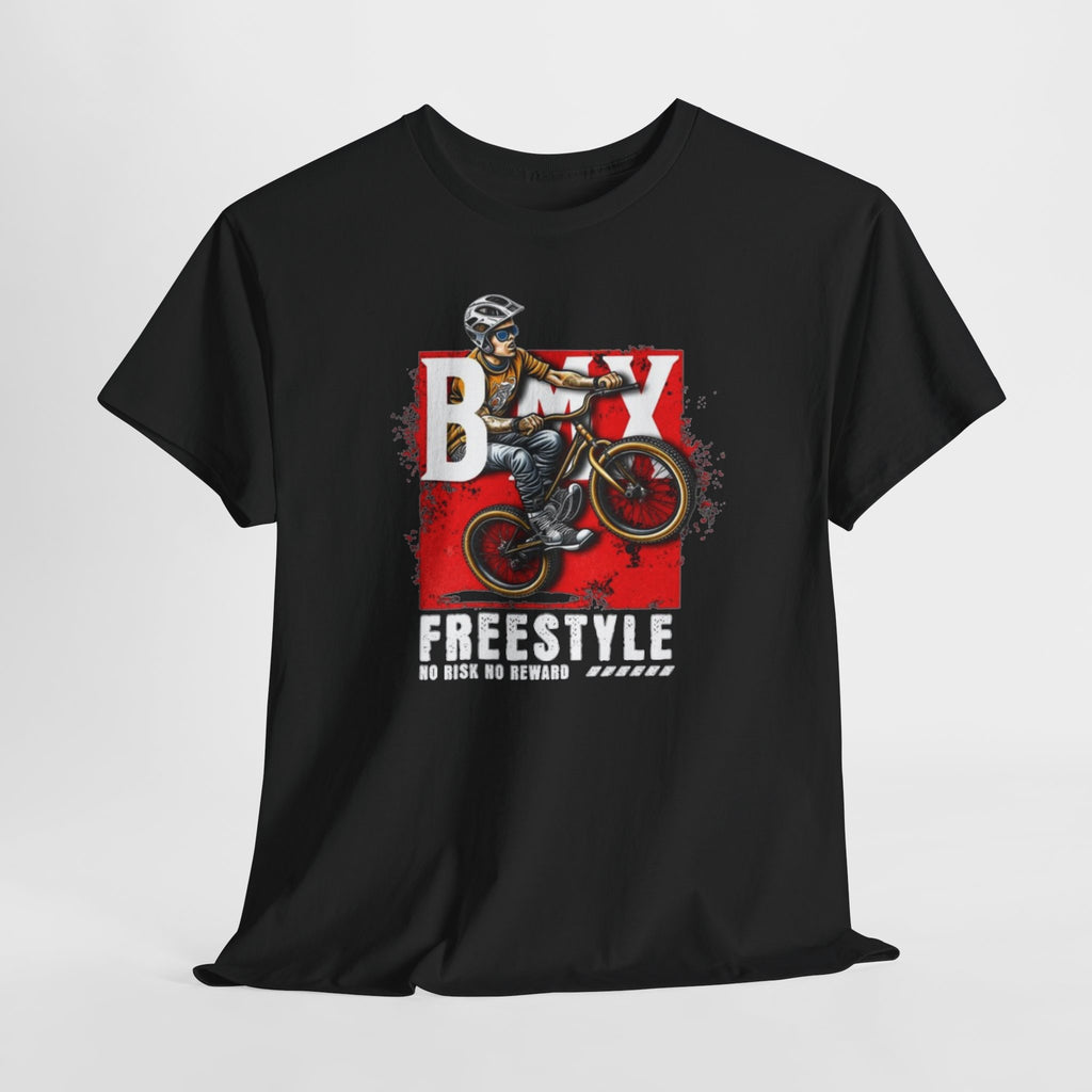 BMX Freestyle T-Shirt — Motocross Rider Graphic Tee