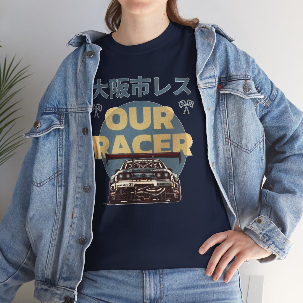 Racer Tee — Our Racer Japanese Racing Car Graphic Shirt