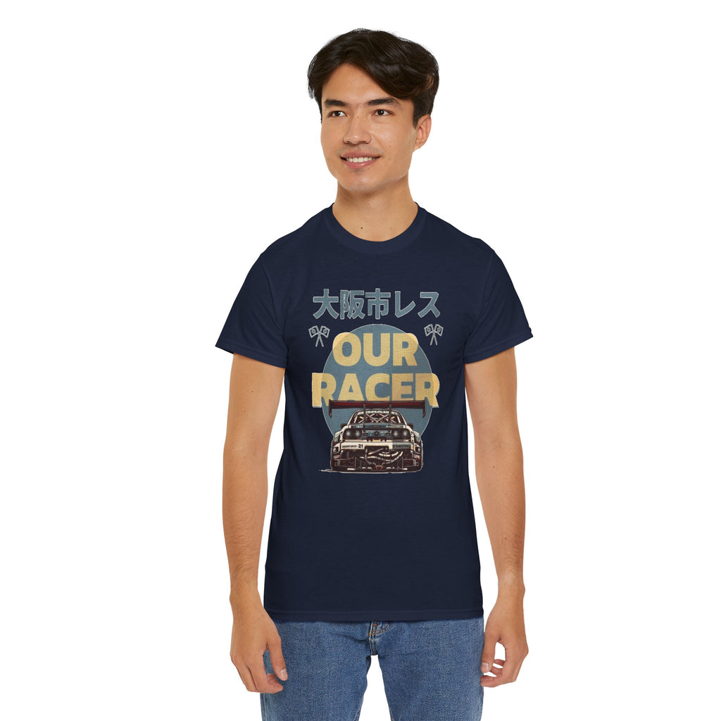 Racer Tee — Our Racer Japanese Racing Car Graphic Shirt