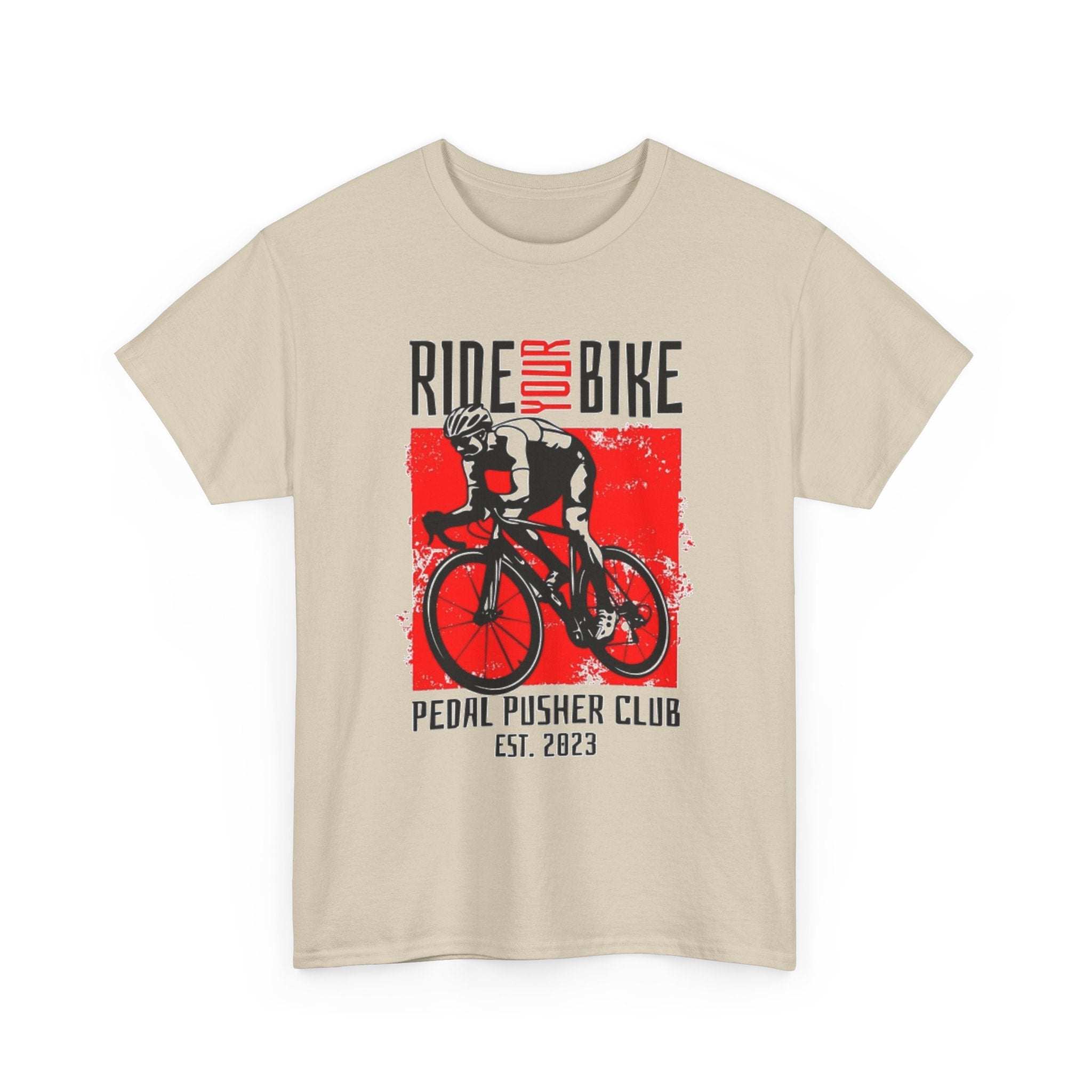 Ride Your Bike T-Shirt — Pedal Pusher Club Cycling Tee
