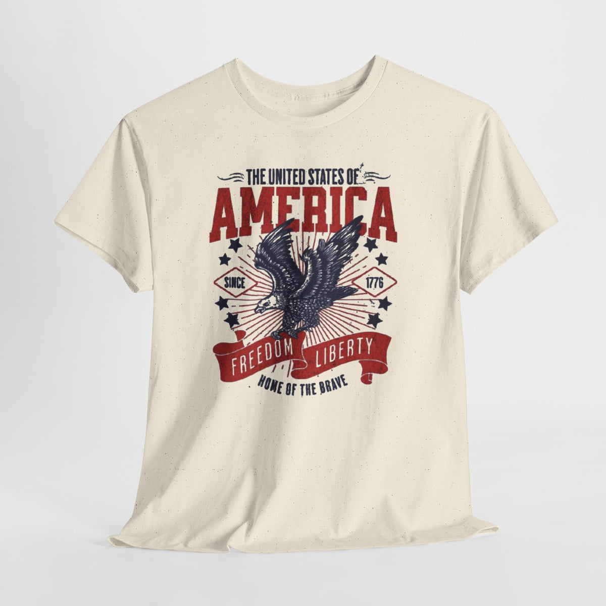 America Eagle T-Shirt — Freedom & Liberty Patriotic Tee