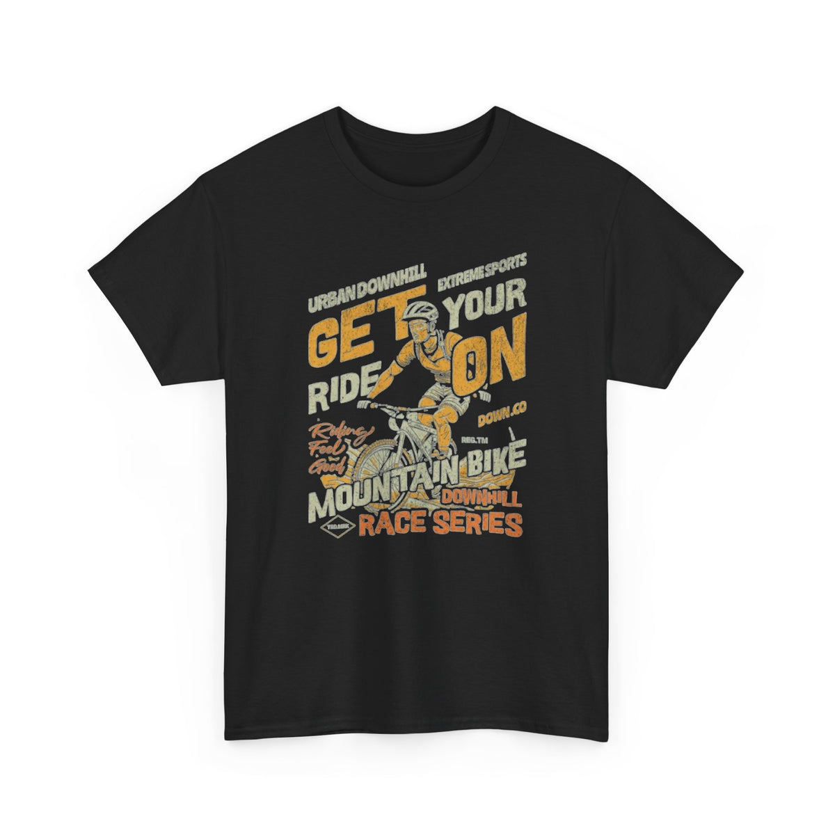 Get Your Ride On Mountain Bike Tee — Vintage MTB Race Series T‑Shirt