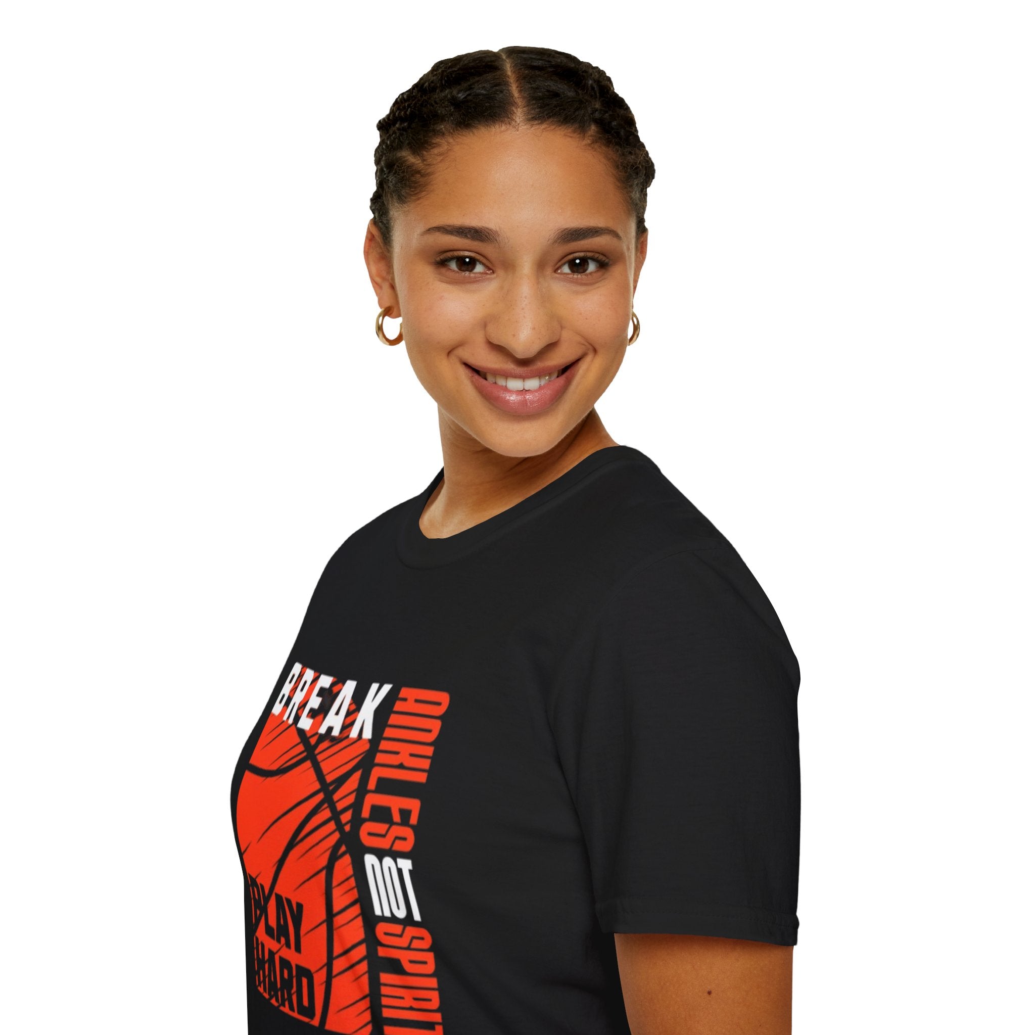Break the Limit Baketball Unisex T-Shirt - Sports Motivational Tee