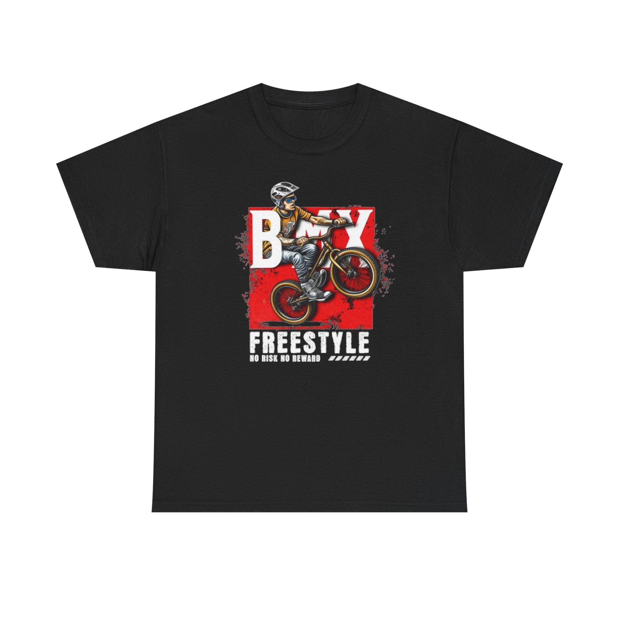 BMX Freestyle T-Shirt — Motocross Rider Graphic Tee