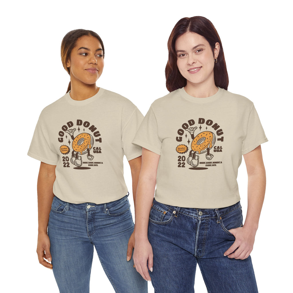Donut Shop Tee — "Good Donut" Retro Cartoon Shirt
