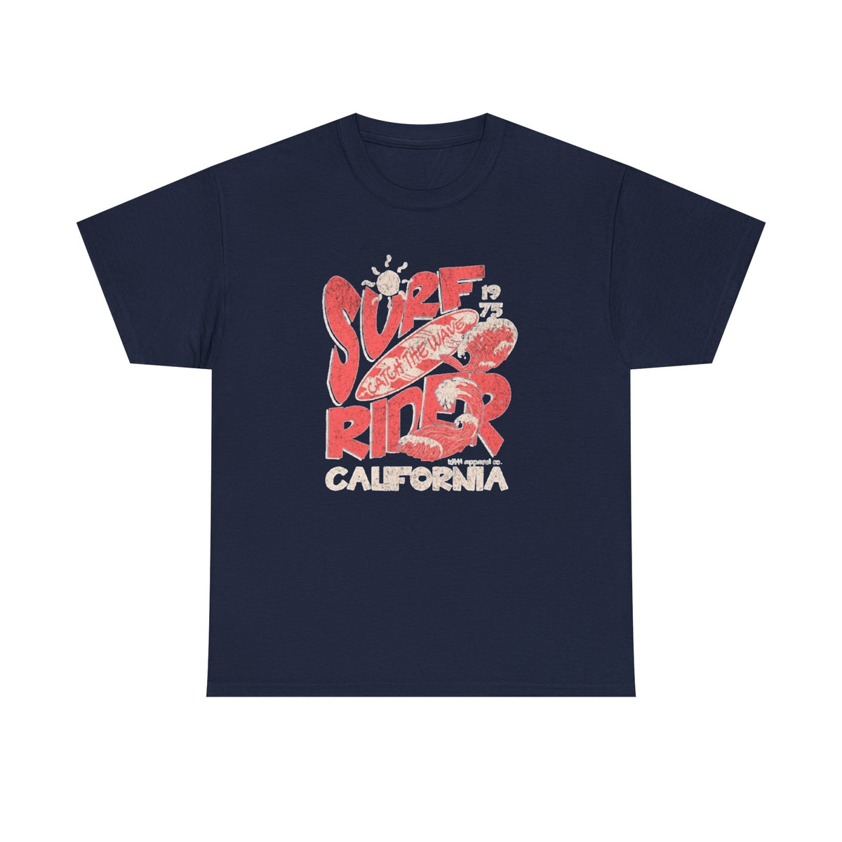 Surf Rider California T-Shirt – Retro Vintage Surf Tee