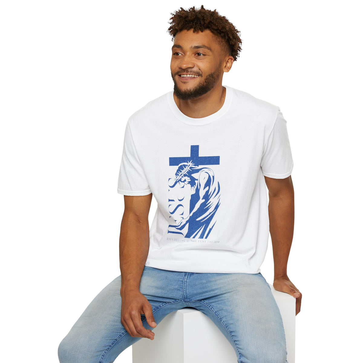 Christian Jesus Cross T-Shirt — Crown of Thorns Faith Tee