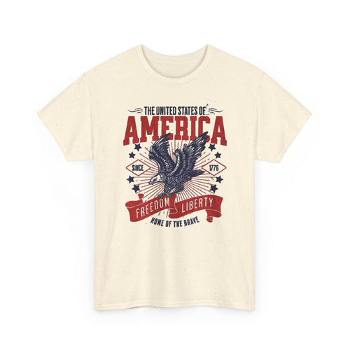 America Eagle T-Shirt — Freedom & Liberty Patriotic Tee