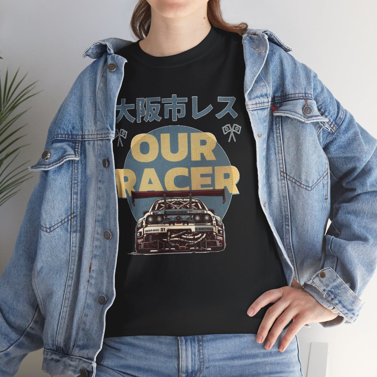 Racer Tee — Our Racer Japanese Racing Car Graphic Shirt