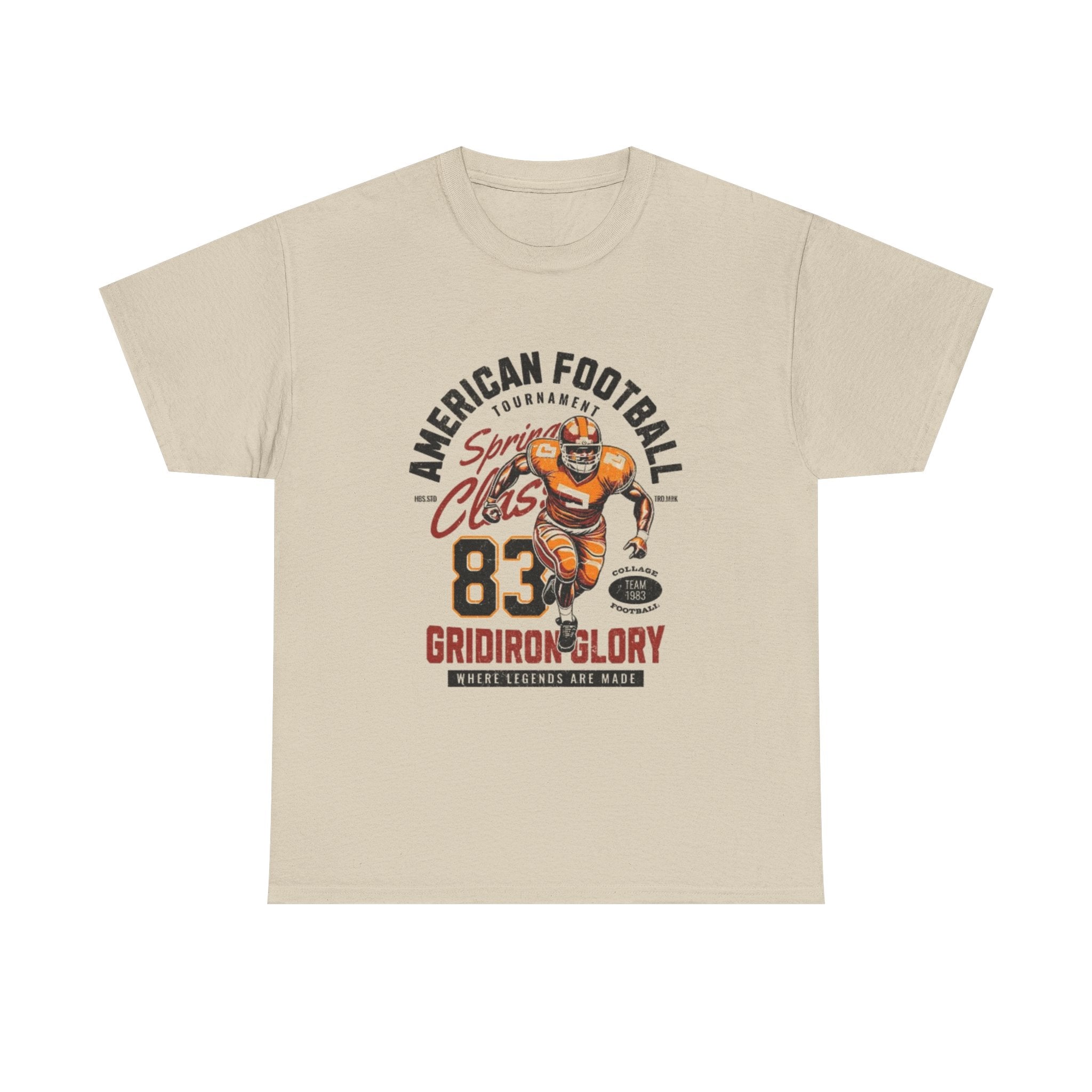 Gridiron Glory Football T‑Shirt — American Football Spirit Club 83