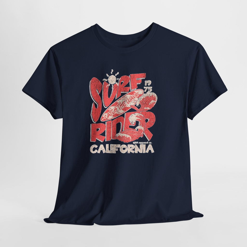 Surf Rider California T-Shirt – Retro Vintage Surf Tee