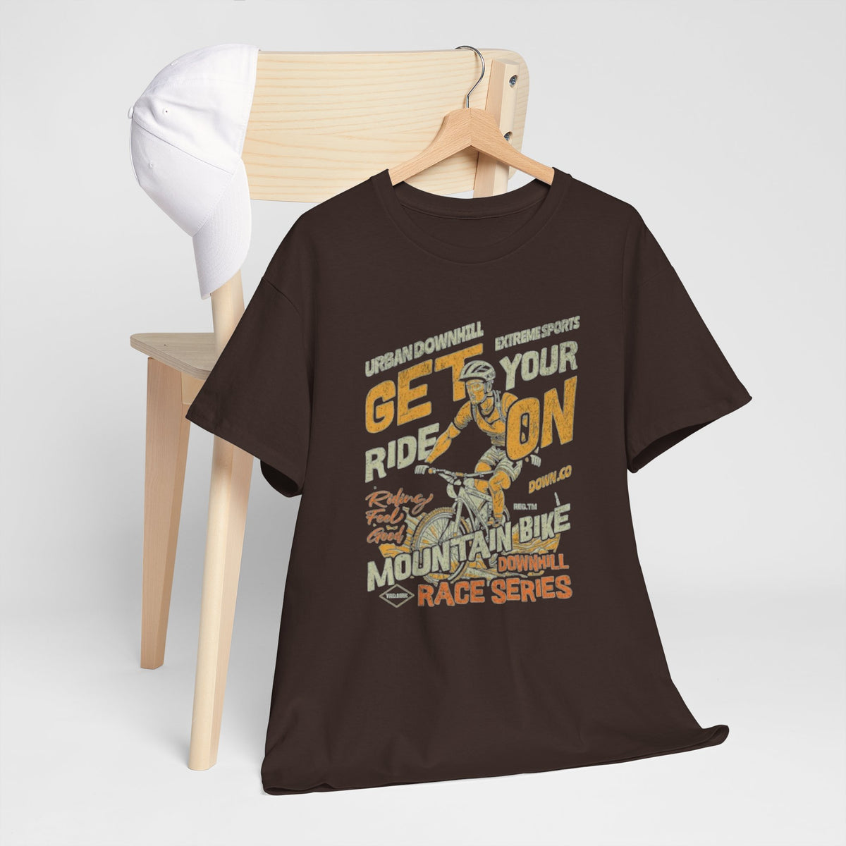 Get Your Ride On Mountain Bike Tee — Vintage MTB Race Series T‑Shirt