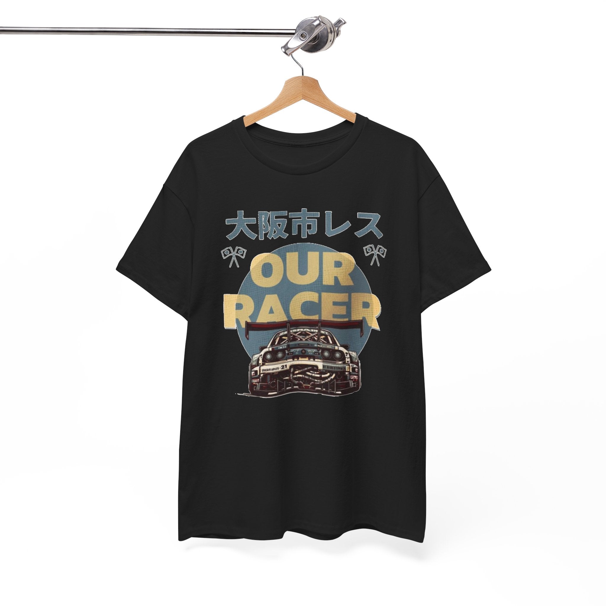 Racer Tee — Our Racer Japanese Racing Car Graphic Shirt