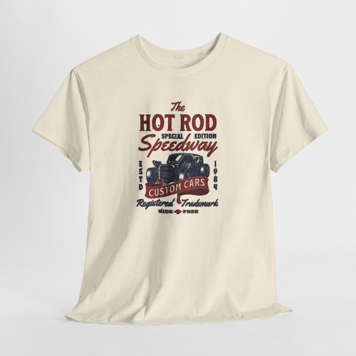Hot Rod Speedway T-Shirt — Vintage Custom Cars Tee