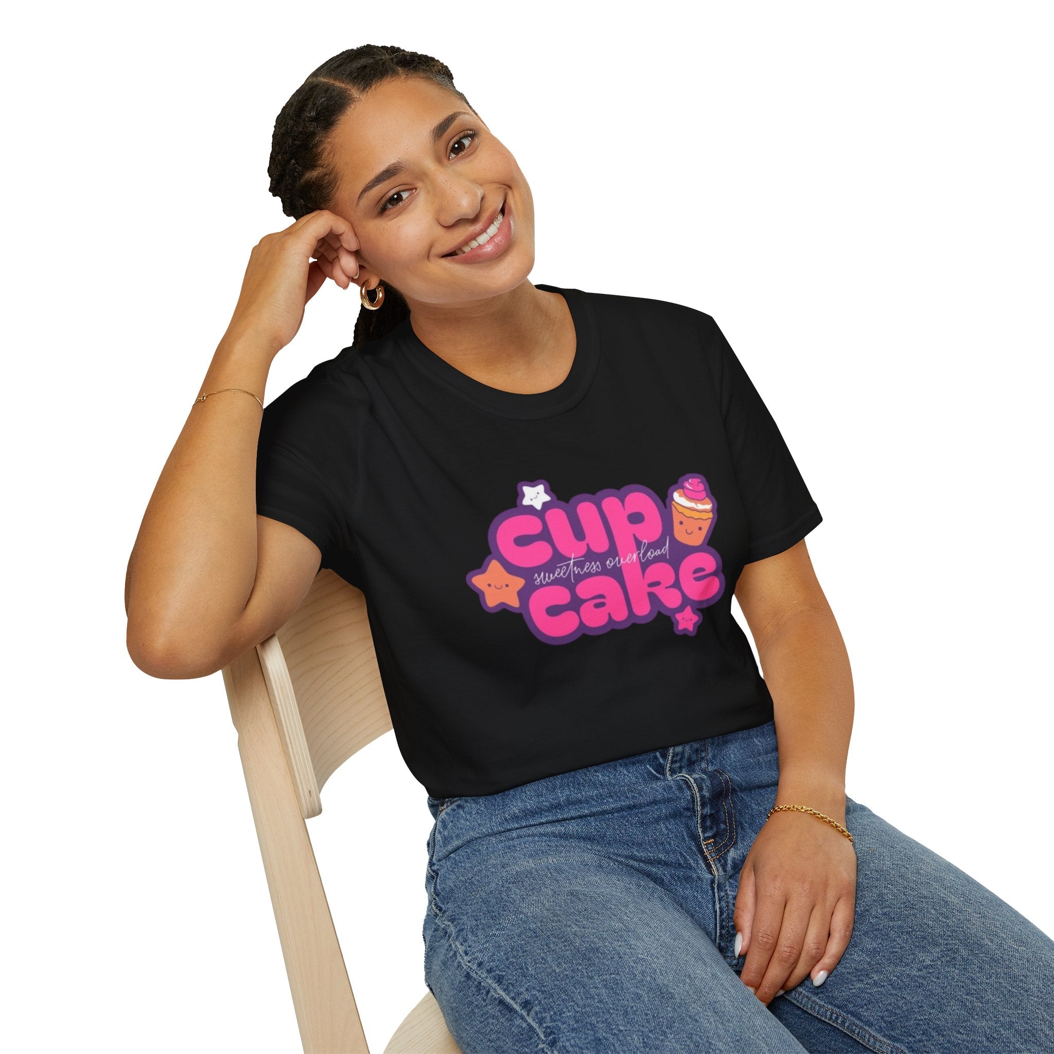 Cupcake Graphic T‑Shirt — Cute Sweetness Overload Design