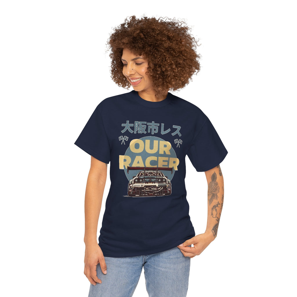 Racer Tee — Our Racer Japanese Racing Car Graphic Shirt