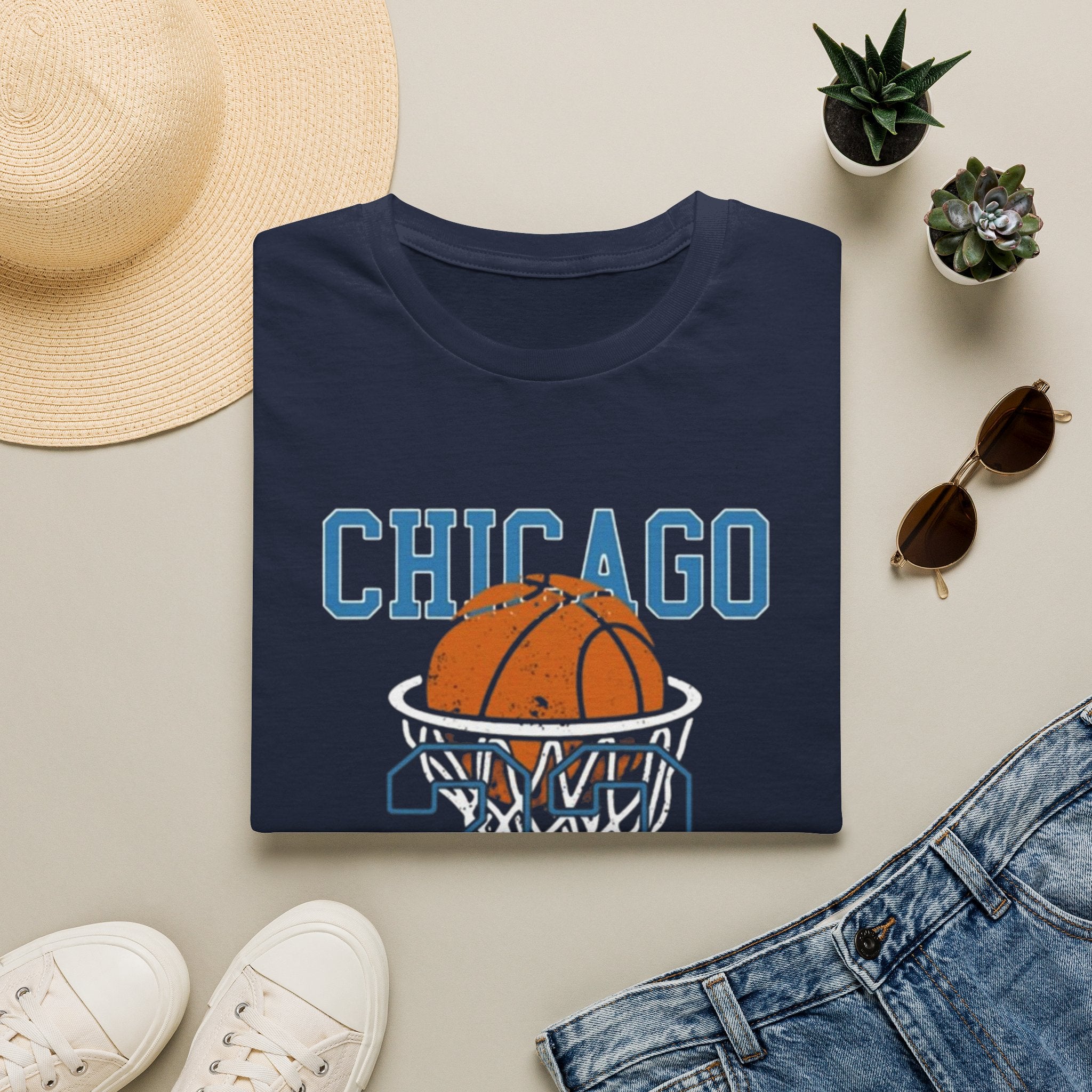 Chicago Basketball Club Tee — Vintage Hoop Graphic T-Shirt