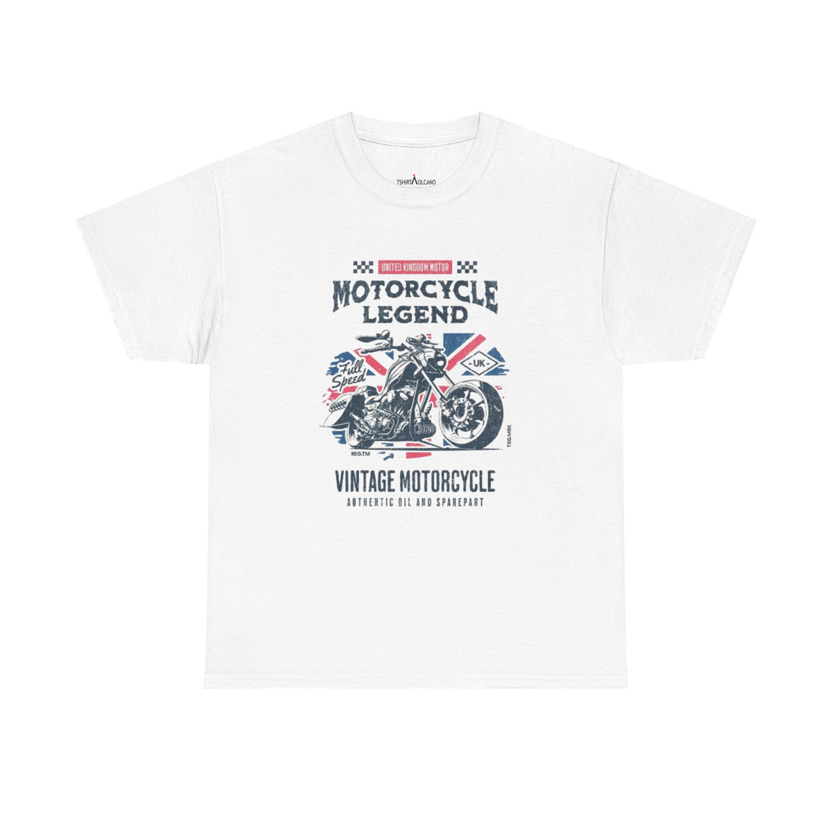 Motorcycle Legend Tee - Vintage Motorcycle Graphic T-Shirt