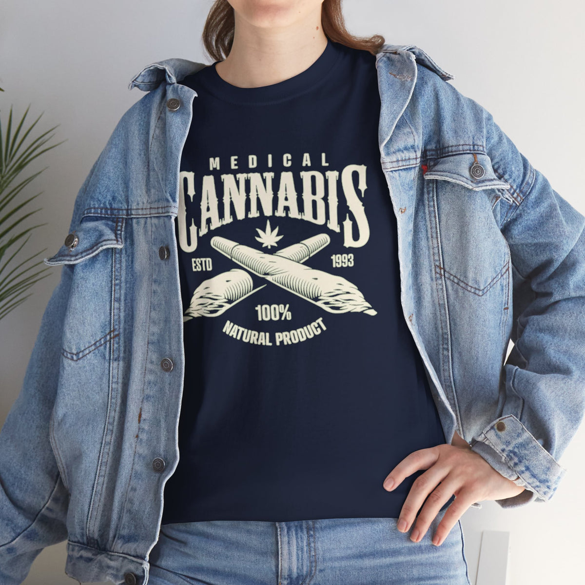 Medical Cannabis T-Shirt — 100% Natural Product Vintage Herb Tee